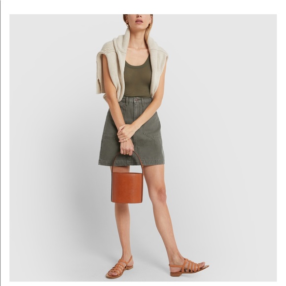 G. Label Pearson Flared Cargo Miniskirt - Size S/0 - New! - Picture 2 of 7